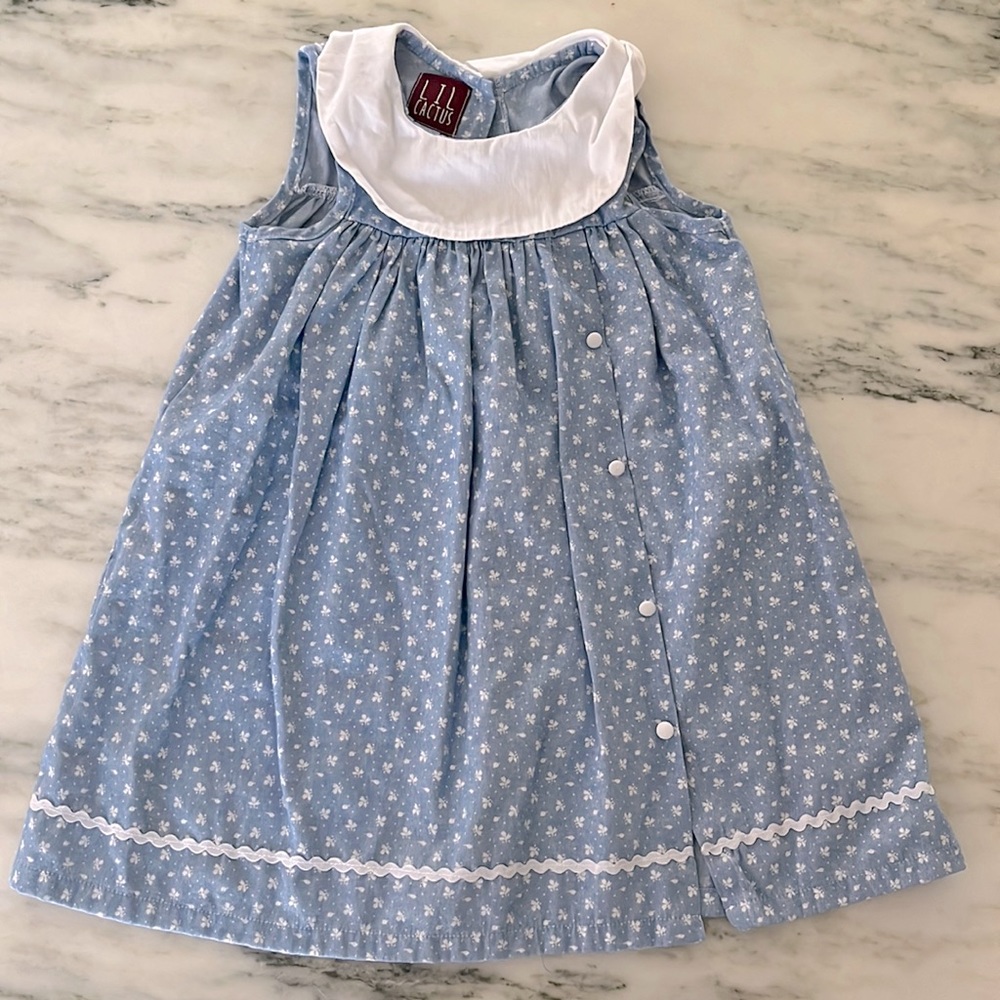 Lil cactus girls dress